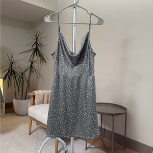 Women's | NWT | Lulus Spot In My Heart Satin Mini Dress | Large